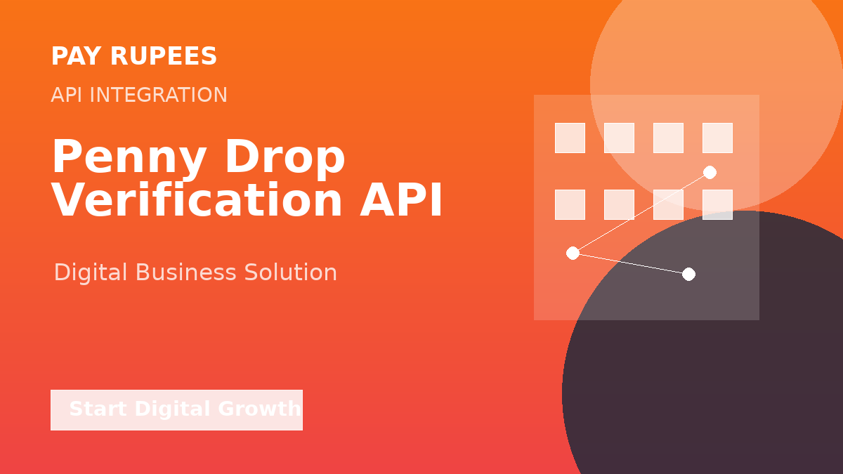 Penny Drop Verification API