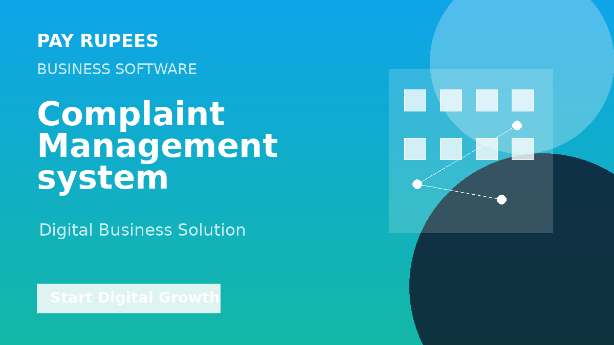 Complaint Management system