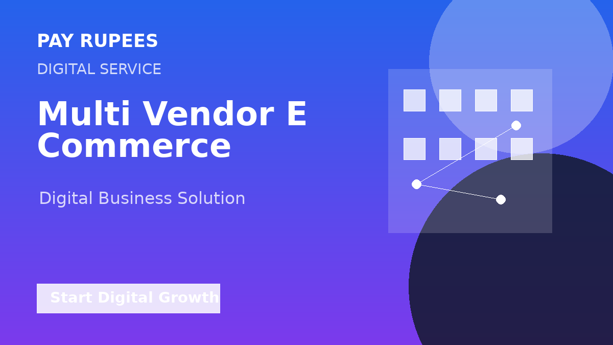 Multi Vendor E Commerce
